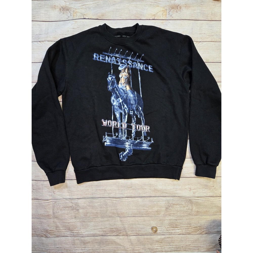Beyonce Renaissance World Tour‎ Cowgirl Sweatshirt Adult Men's Size Small Unisex